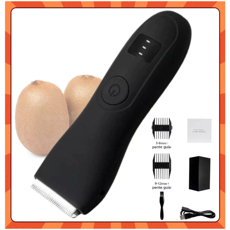 Removedor Elétrico De Pêlos De Partes Íntimas Masculinas. Aparador De Cabelo Para Homens E Mulheres.