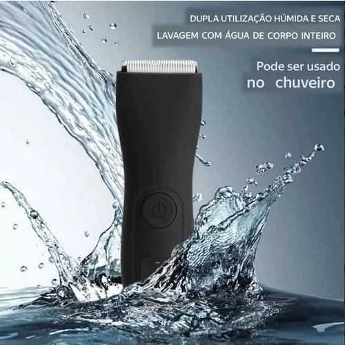 Removedor Elétrico De Pêlos De Partes Íntimas Masculinas. Aparador De Cabelo Para Homens E Mulheres.