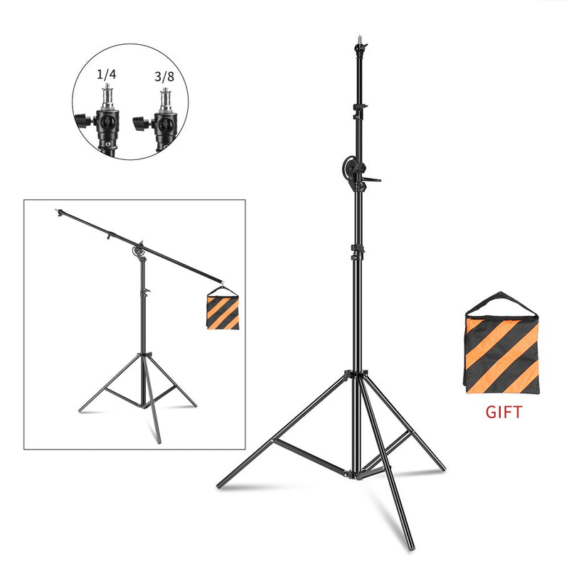 Equipamento fotográfico de tripé de 4m, acessório de estúdio de fotografia,