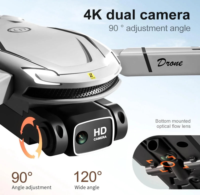 Drone V88 com câmera dupla Full HD 4K e filme fotográfico