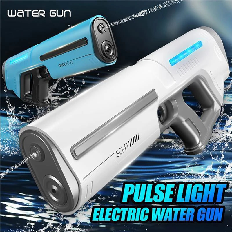 Automatically Water High Pressure Electric Water Gun Toys for Kids Summer Outdoor Pool Fight Games Children Water Toys Boys Gift