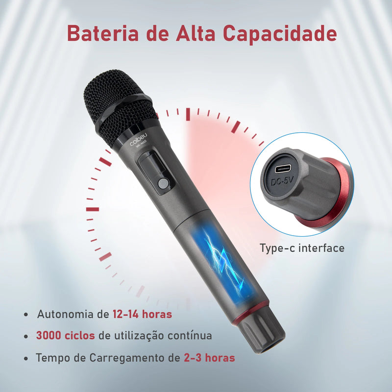 Professional Wireless Microphone For PC Gaming 210-270V 10ppm 40-18000Hz Brazil Wireless Microphone