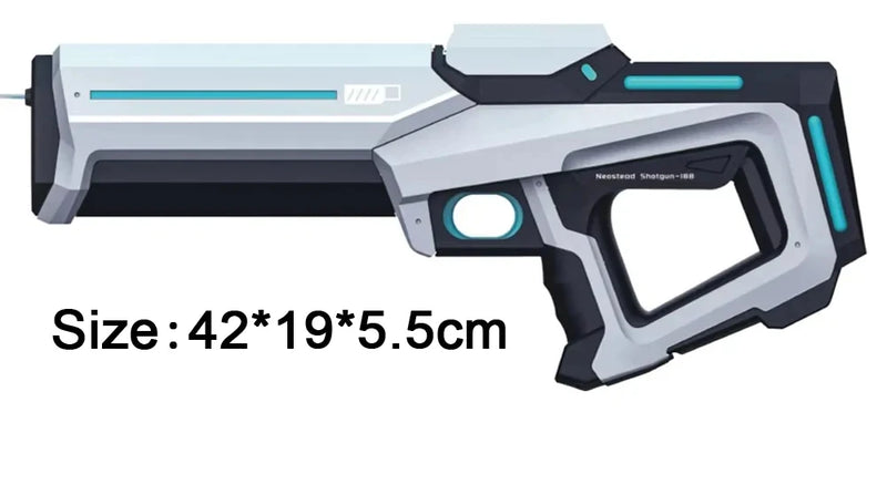 Automatically Water High Pressure Electric Water Gun Toys for Kids Summer Outdoor Pool Fight Games Children Water Toys Boys Gift