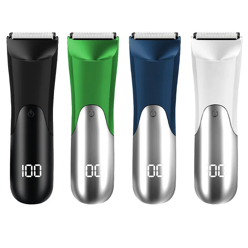 Removedor Elétrico De Pêlos De Partes Íntimas Masculinas. Aparador De Cabelo Para Homens E Mulheres.
