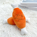 Dog Bite Resistant Teeth Grinding Sound Relief Duck Sound Toy Plush Companion Sleeping Duck Dog Toys for Small Large Dogs
