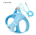 Dog Harness Leash Set for small medium dog Adjustable Reflective Puppy Cat Harness pet Vest Chihuahua Yorkies Outdoor Walking