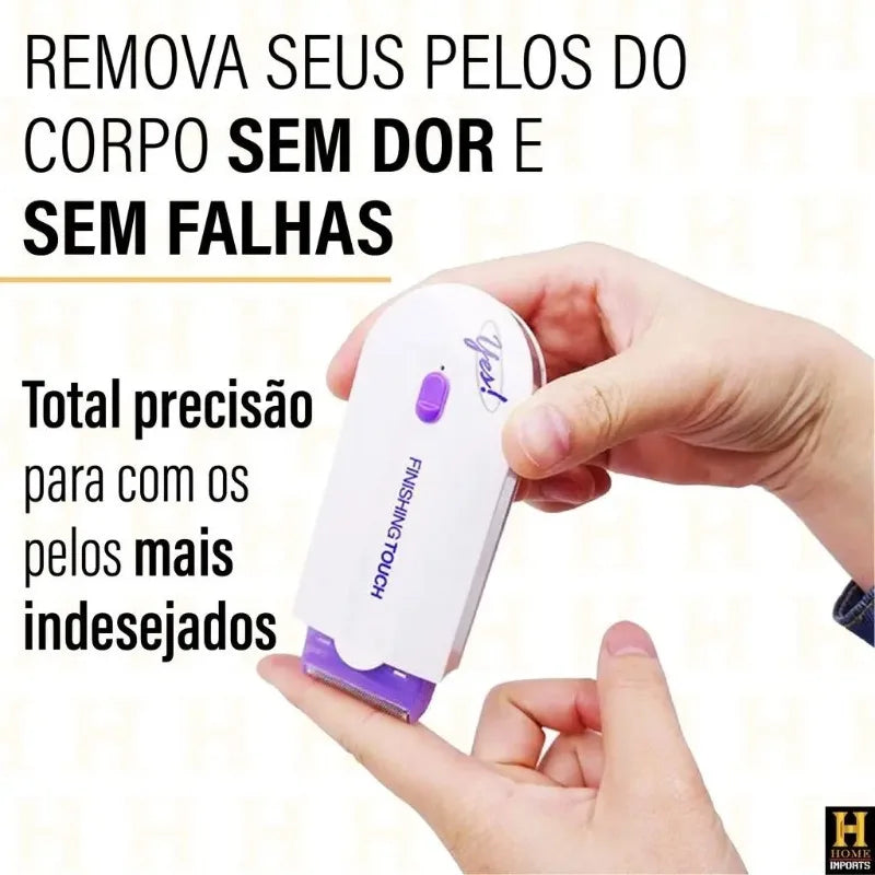 kit de cuidados femininos Depilador recarregável sem fio 2 em 1 + Lixador de Pé Elétrico pragmático econômico úteis Frete gráti