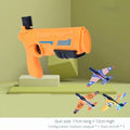 Children's Toy Ejection Aircraft Shooting Game Outdoor Parent-child Sports Toy Boy Gift Shooting Aircraft Set