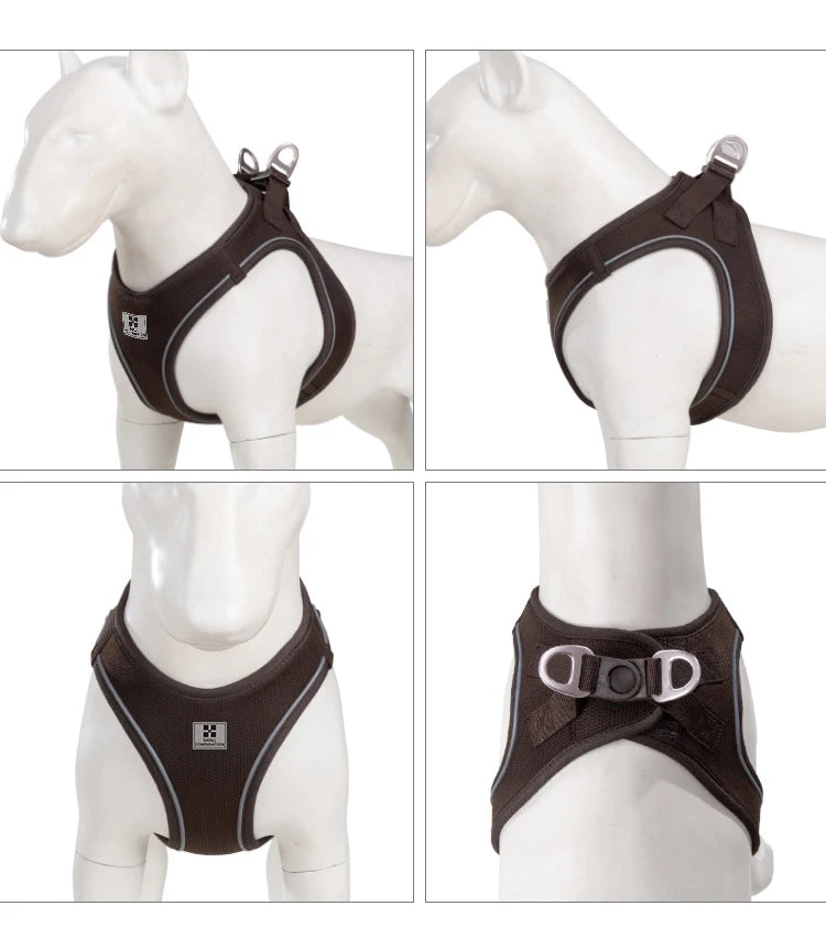 Dog Harness Leash Set for small medium dog Adjustable Reflective Puppy Cat Harness pet Vest Chihuahua Yorkies Outdoor Walking