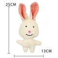 Dog Bite Resistant Teeth Grinding Sound Relief Duck Sound Toy Plush Companion Sleeping Duck Dog Toys for Small Large Dogs