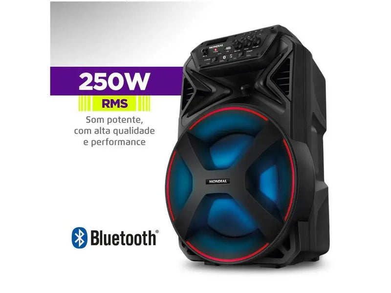 Mondial Connect Party Plus CM-250 Sound Box-Bivolt