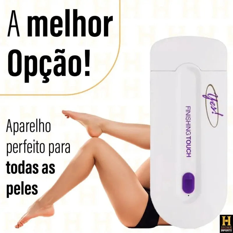 kit de cuidados femininos Depilador recarregável sem fio 2 em 1 + Lixador de Pé Elétrico pragmático econômico úteis Frete gráti