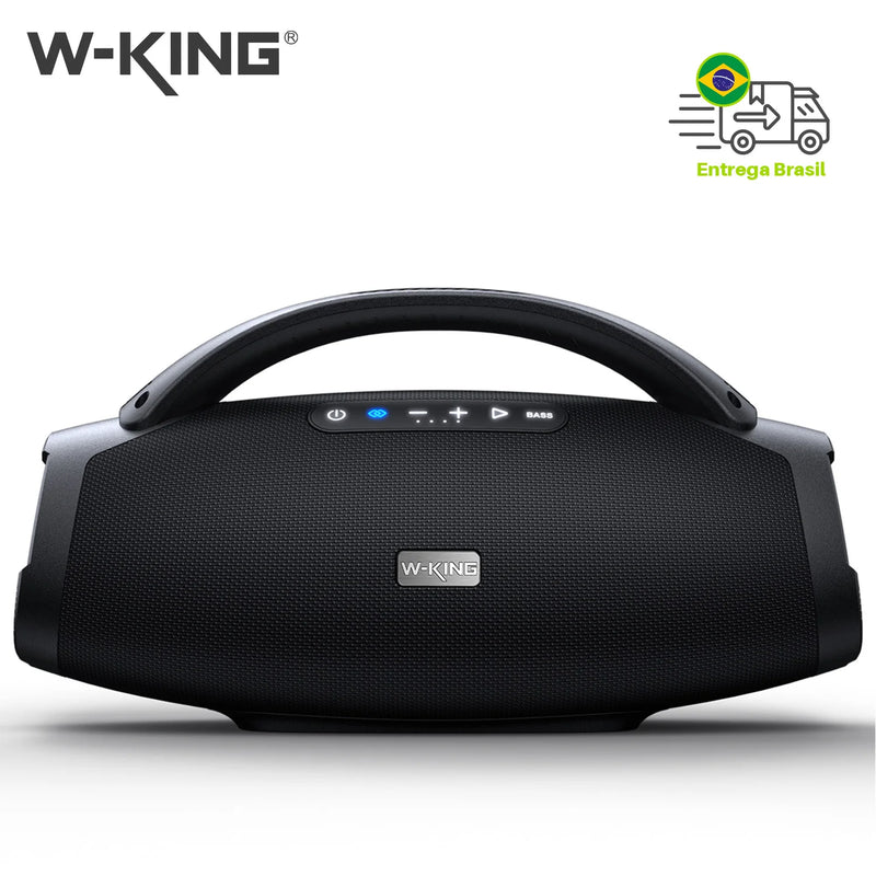 W-KING Portable Bluetooth Speaker 200W RMS Outdoor Wireless Speaker IPX7 Waterproof Speaker Party Camping Speaker 24H Playtime