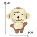 Dog Bite Resistant Teeth Grinding Sound Relief Duck Sound Toy Plush Companion Sleeping Duck Dog Toys for Small Large Dogs