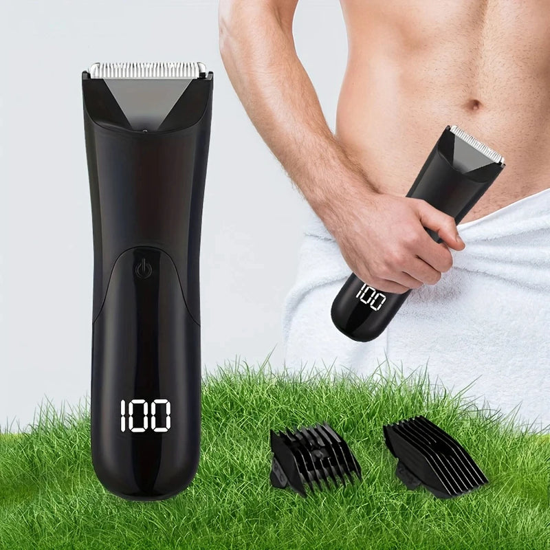 Removedor Elétrico De Pêlos De Partes Íntimas Masculinas. Aparador De Cabelo Para Homens E Mulheres.