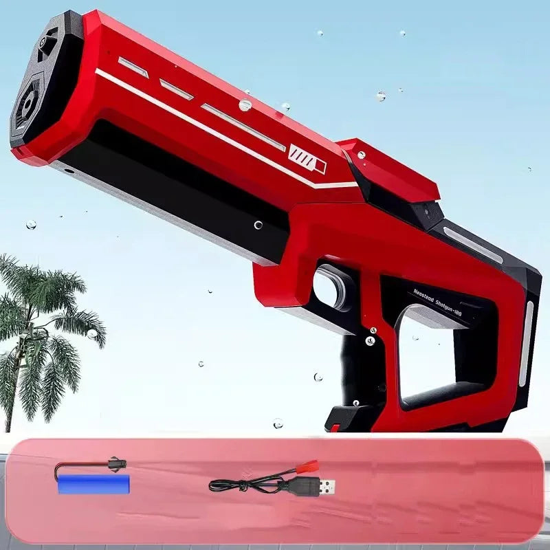 Automatically Water High Pressure Electric Water Gun Toys for Kids Summer Outdoor Pool Fight Games Children Water Toys Boys Gift