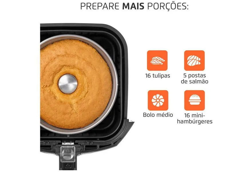 Electric Fryer without Oil/Air Fryer Mondial - 110V