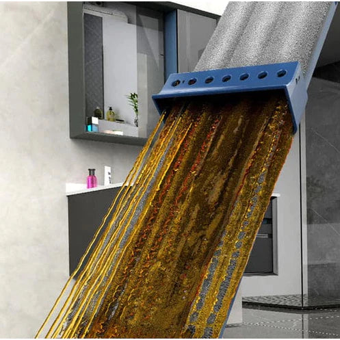 Mop Flat Plano Lava e Seca Microfibra Articulado Gira 360 Cabo 1,4m