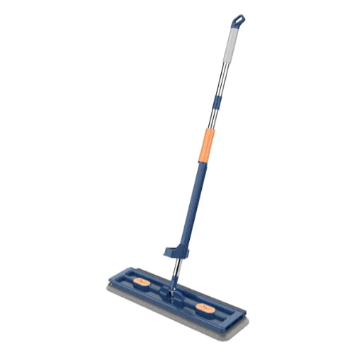 Mop Flat Plano Lava e Seca Microfibra Articulado Gira 360 Cabo 1,4m