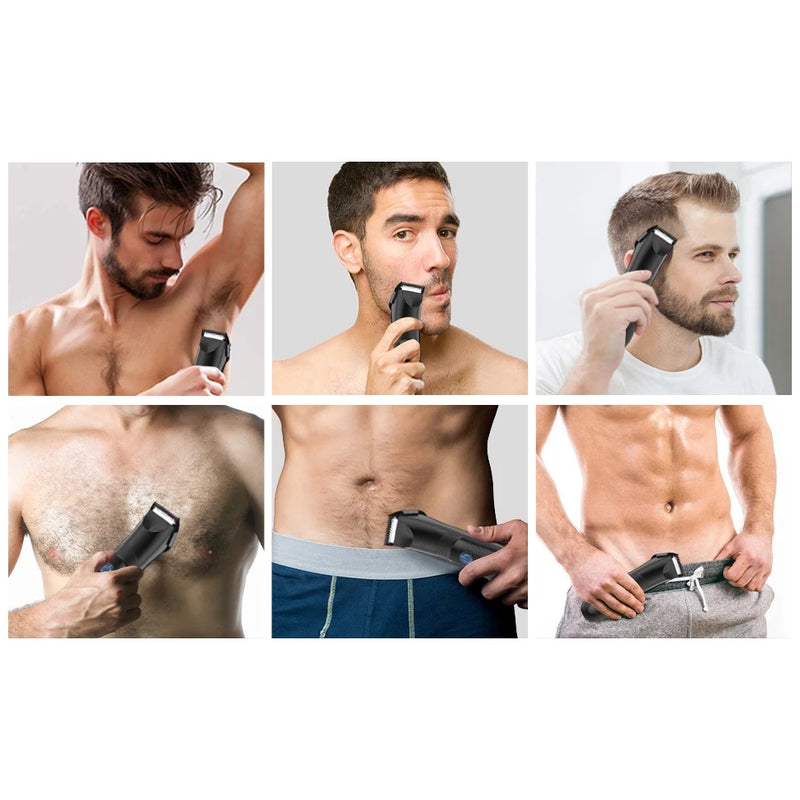 Removedor Elétrico De Pêlos De Partes Íntimas Masculinas. Aparador De Cabelo Para Homens E Mulheres.