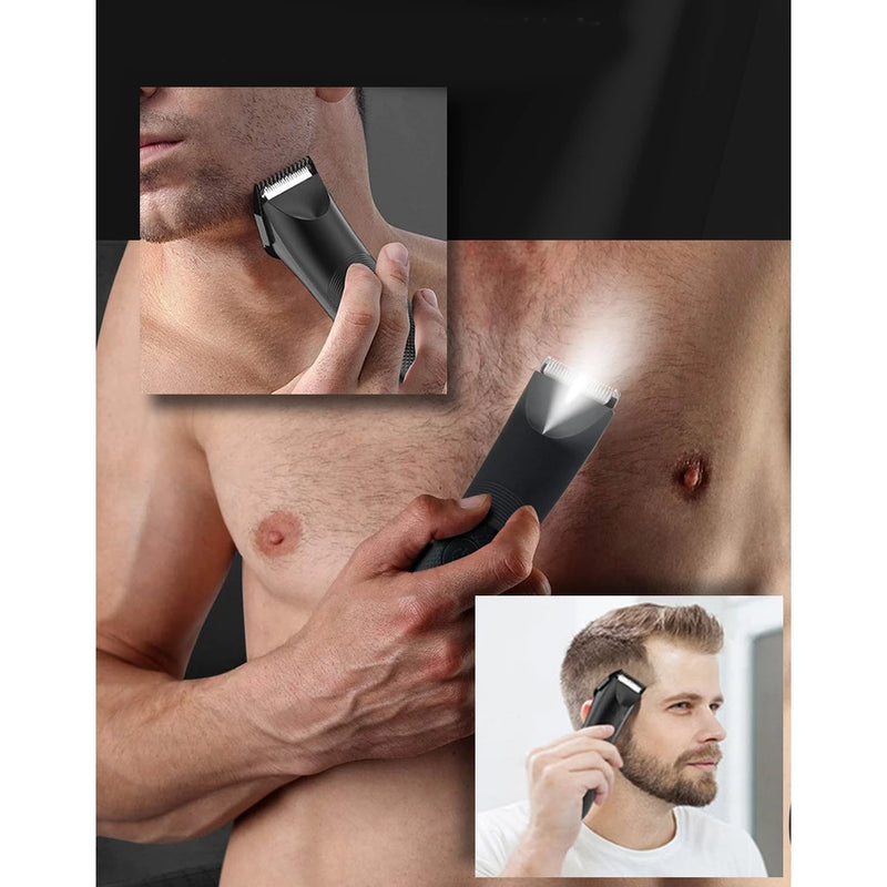 Removedor Elétrico De Pêlos De Partes Íntimas Masculinas. Aparador De Cabelo Para Homens E Mulheres.