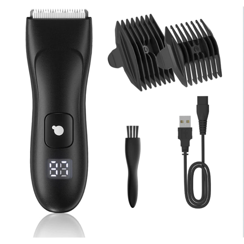 Removedor Elétrico De Pêlos De Partes Íntimas Masculinas. Aparador De Cabelo Para Homens E Mulheres.