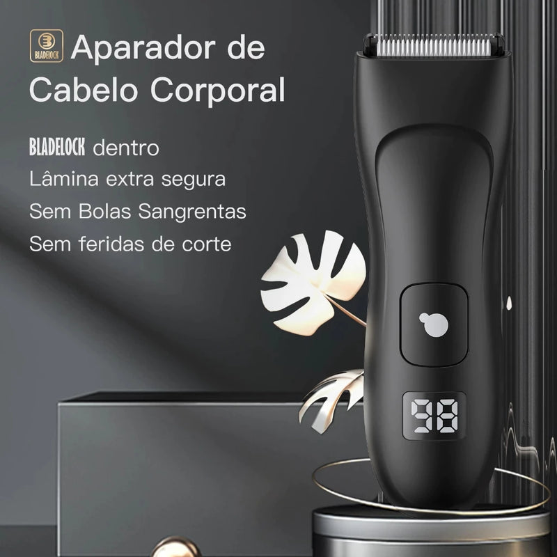 Removedor Elétrico De Pêlos De Partes Íntimas Masculinas. Aparador De Cabelo Para Homens E Mulheres.