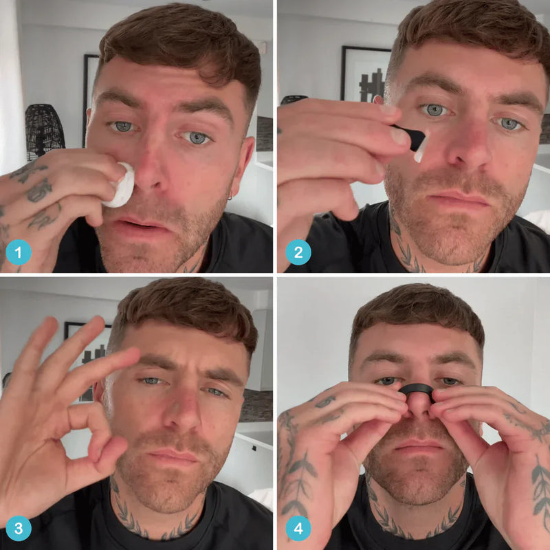 Dilator Nasal Magnético para Sono e Esporte.